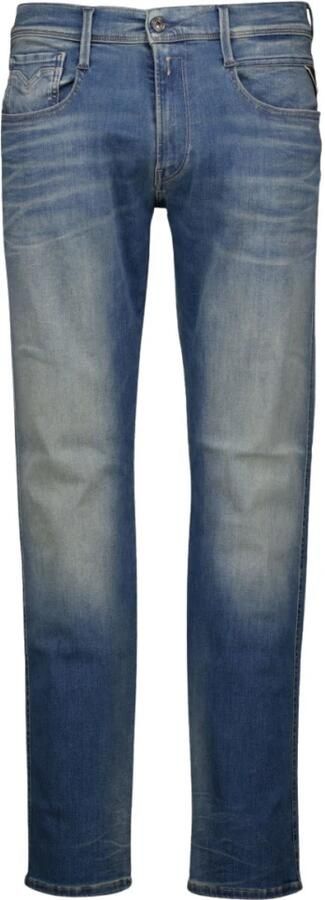Replay Blauwe Slim Fit Zomer Jeans Blue Heren - Foto 2