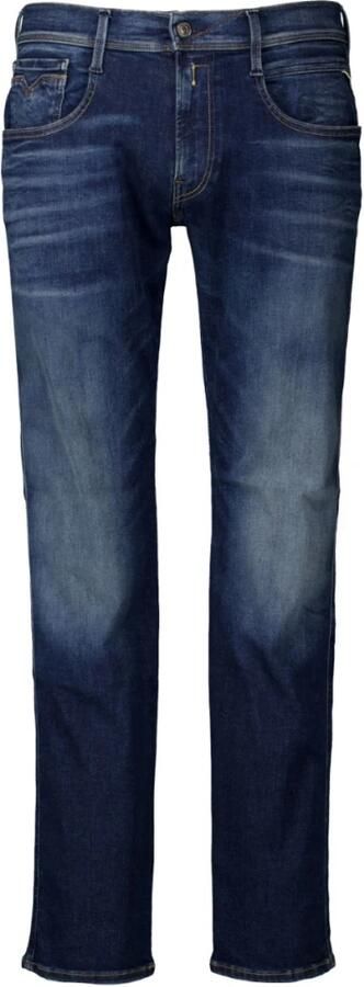 Replay Slim Fit Mid Waist Jeans Blue Heren - Foto 9