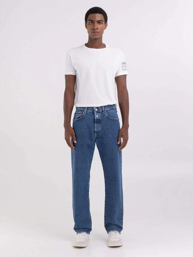 Replay Straight fit jeans in 5-pocketmodel model '901' - Foto 2