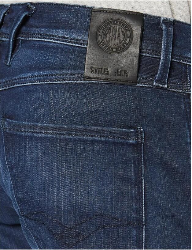 Replay Anbass Hyperflex jeans blauw M914 661 E05 007 Blauw Heren - Foto 10