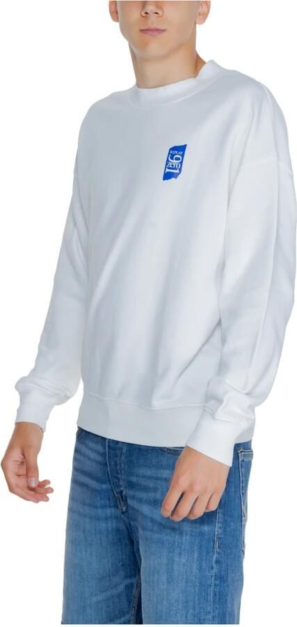 Replay Sweatshirt met lange mouwen en ronde hals White Heren - Foto 3