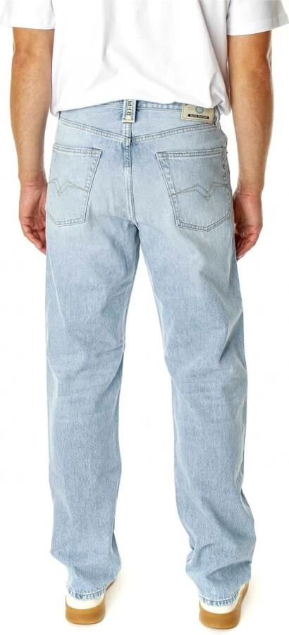 Replay Vintage High-Waist Straight Fit Jeans Blue Heren - Foto 3