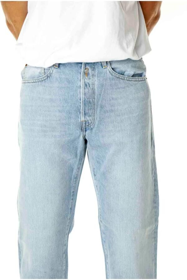 Replay Vintage High-Waist Straight Fit Jeans Blue Heren