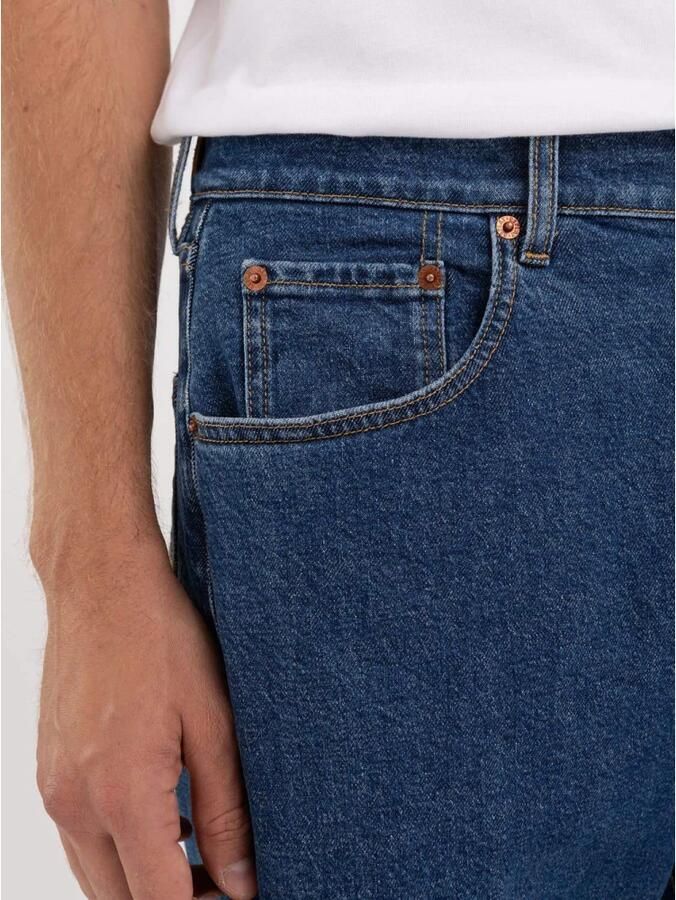 Replay Blauwe Straight Jeans van Katoenmix Blue Heren - Foto 2