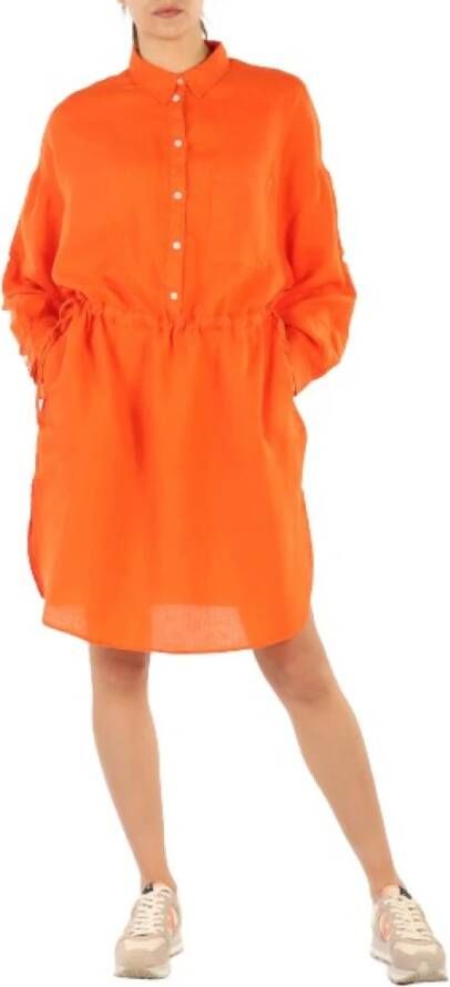 Replay Shirt Dresses Oranje Dames