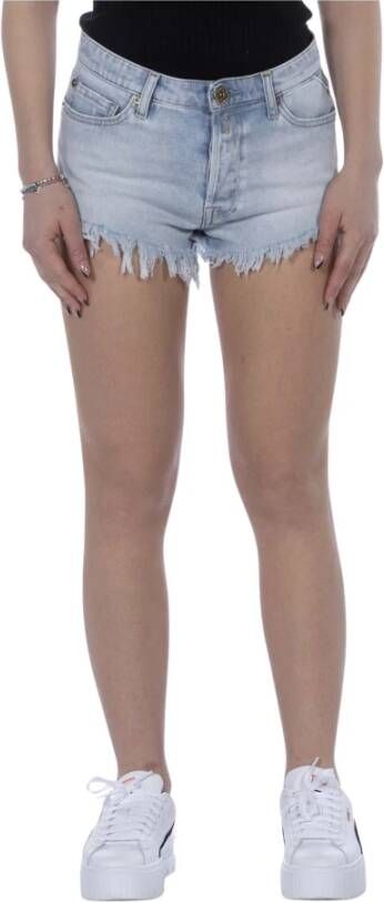 Replay Shorts Blauw Dames