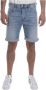 Replay Korte tapered fit jeans met stretch model '573' - Thumbnail 1