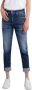 Replay Slim boyfriend fit jeans met stretch model 'Marty' - Thumbnail 2
