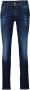 REPLAY slim fit jeans ANBASS-Slim Fit Hyperflex donkerblauw - Thumbnail 10