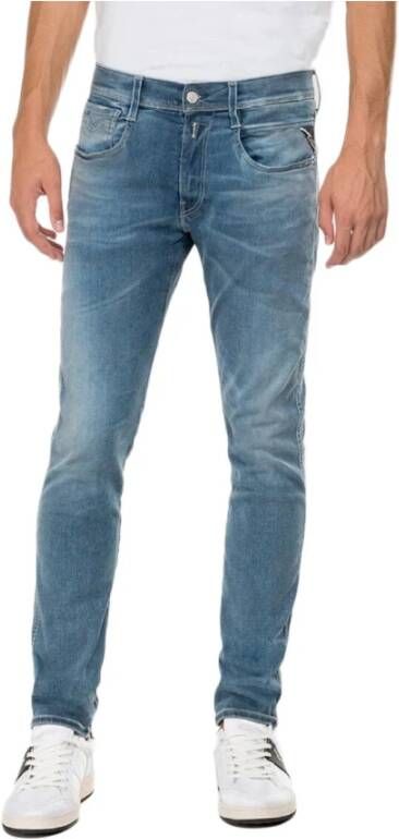 Replay Stijlvolle Slim-fit Jeans Blue Heren