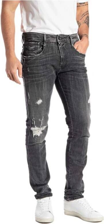 Replay Slim-fit Jeans Grijs Heren