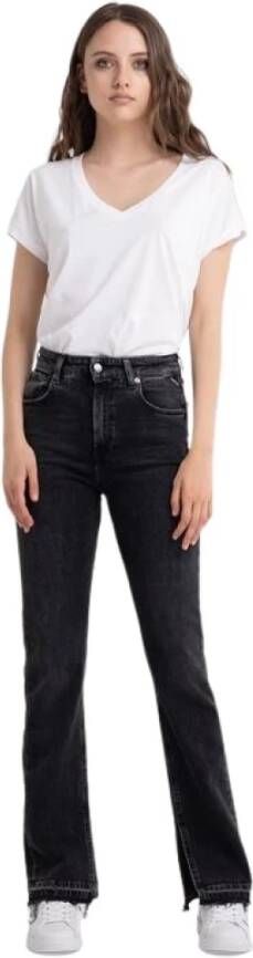 Replay Slim-fit Jeans Zwart Dames