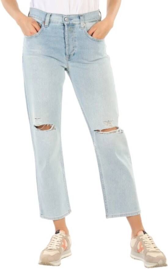 Replay Jeans met labelpatch model 'MAIJKE'