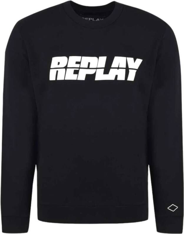 Replay Sweatshirts Zwart Heren