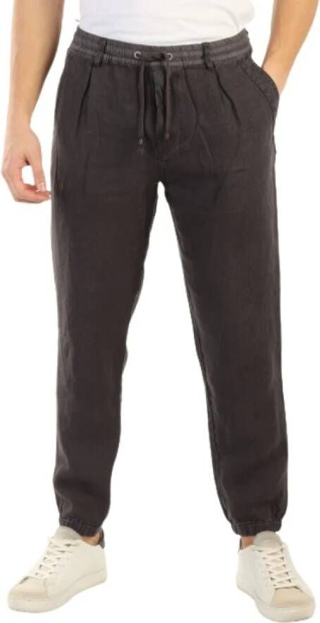 Replay Tapered Trousers Grijs Heren