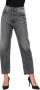 Replay Rose Label Straight Jeans Gray Dames - Thumbnail 1
