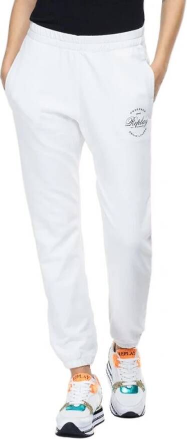Replay Trousers White Dames