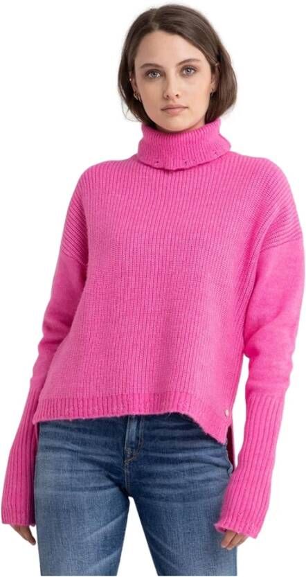 Replay Turtlenecks Roze Dames