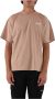 Represent Owners Club T-shirt Beige Oversized Fit Brown Heren - Thumbnail 1