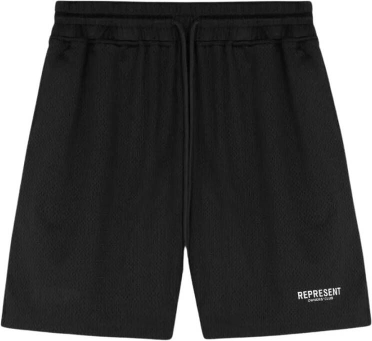 Represent Eigenaren Club mesh shorts Zwart Heren
