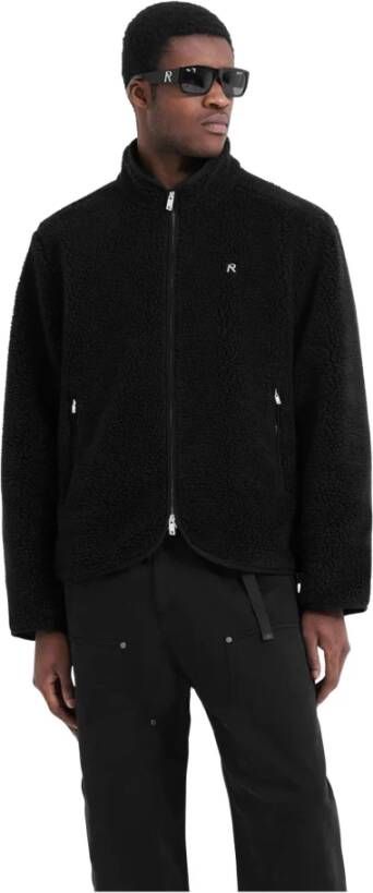Represent Luxe Fleece Zip Through voor koud weer Zwart Heren