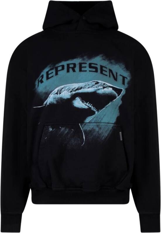 Represent Men& Clothing Sweatshirts Black Aw22 Zwart Heren