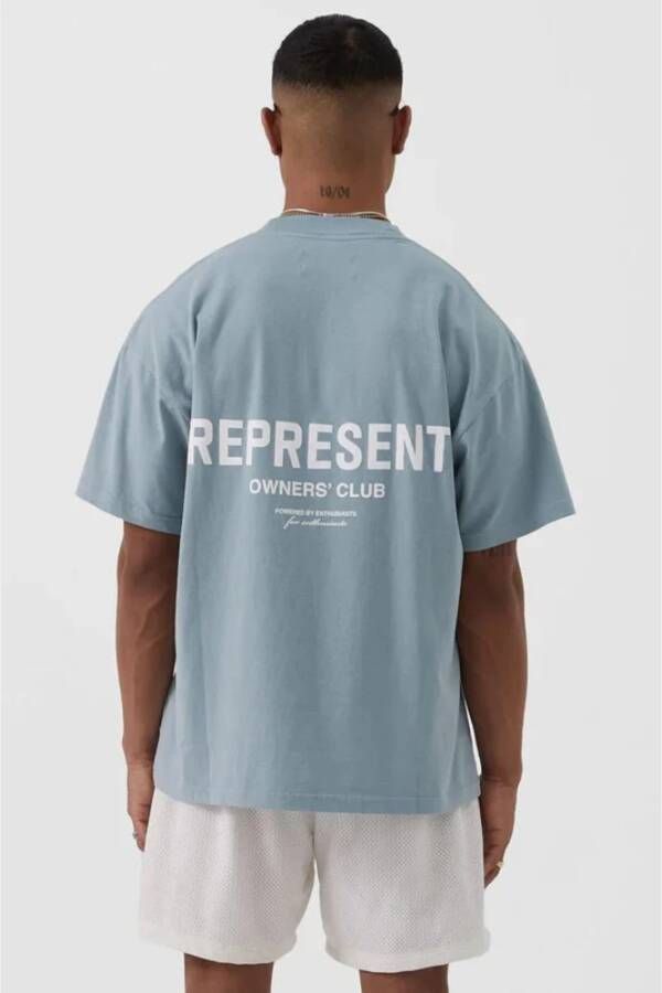 Represent Owners Club T-shirt Blauw Heren
