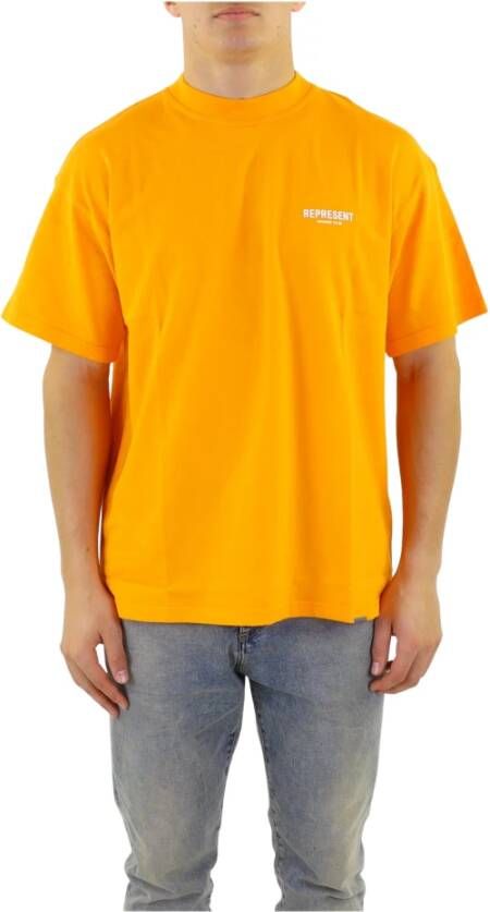 Represent Owners Club T-Shirt Oranje Heren