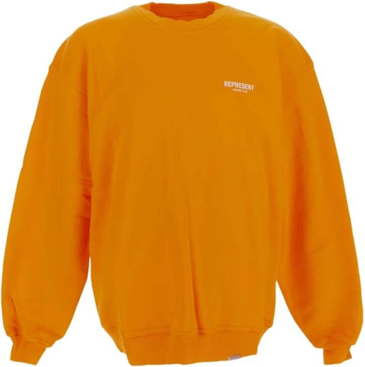 Represent Sweatshirt Oranje Heren
