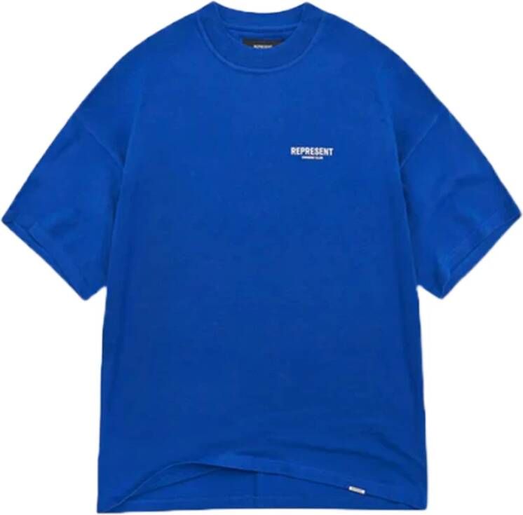 Represent T-Shirts Blauw Heren