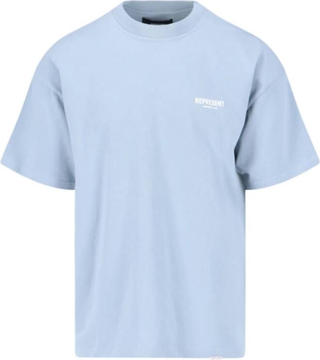 Represent Stijlvol Owners Club T-Shirt Blue Heren