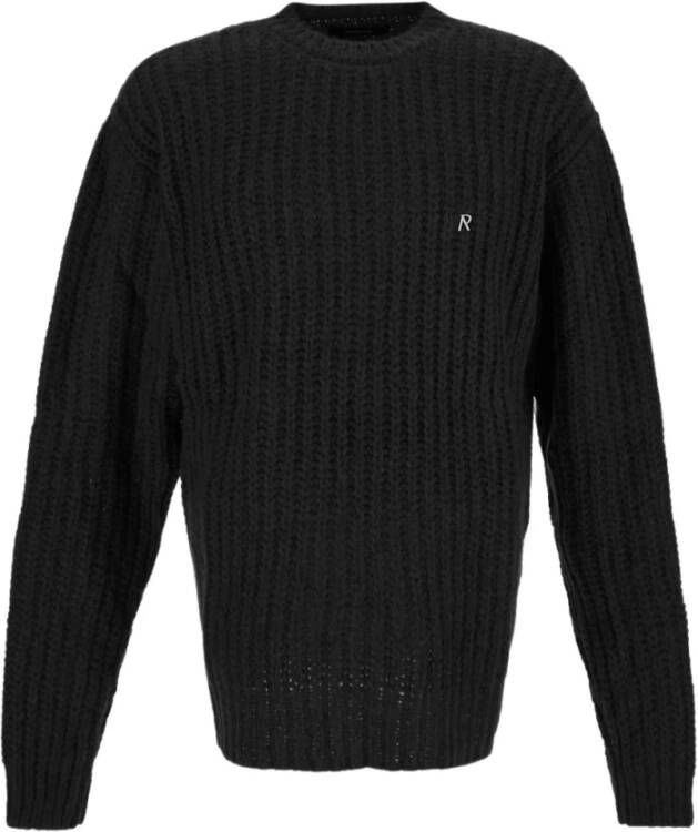 Represent Trui met ronde hals Zwart Heren