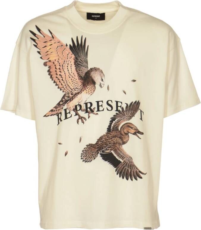 Represent Vogels van Prooi T-shirts en Polos Wit Heren