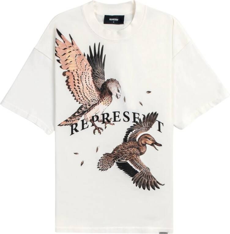 Represent Vogels van Prooi T-shirts en Polos Wit Heren