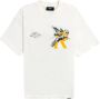 Represent Moderne Oversized Wit T-shirt met Grafische Branding White Heren - Thumbnail 1