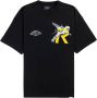Represent Zwart T-shirt met bedrukte achterkant Zwart Heren - Thumbnail 1