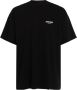 Represent Zwarte katoenen jersey T-shirt met Owners Club print Black Heren - Thumbnail 1