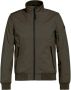 Reset Kingston Softshell Jas Donkergroen Bruin Heren - Thumbnail 1