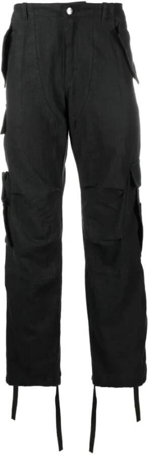 Rhude Trousers Black Zwart Heren