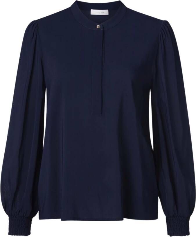 Rich & Royal Viscose Blouse Blue Dames