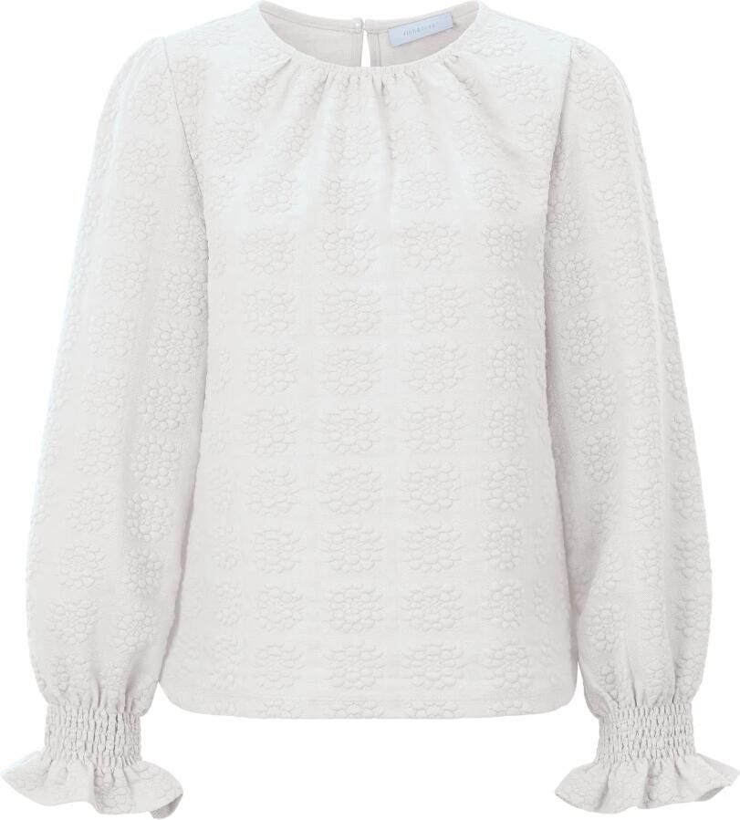 Rich & Royal Bloemen Longsleeve Top White Dames - Foto 5