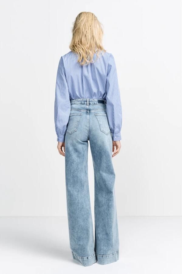 Rich & Royal Donkerblauwe Denim Jeans Blue Dames - Foto 4