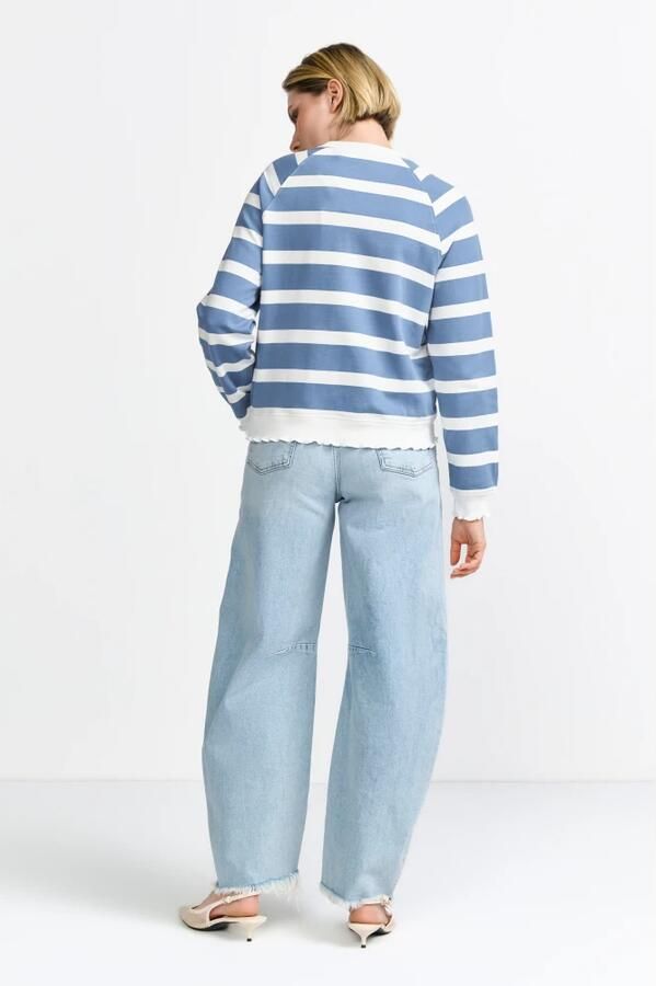 Rich & Royal Sweatshirt van biologische katoenmix met ronde hals - Foto 5