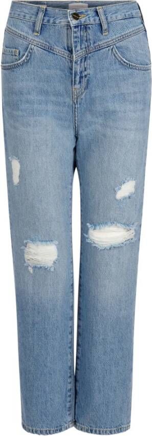 Rich & Royal Straight Jeans Blauw Dames