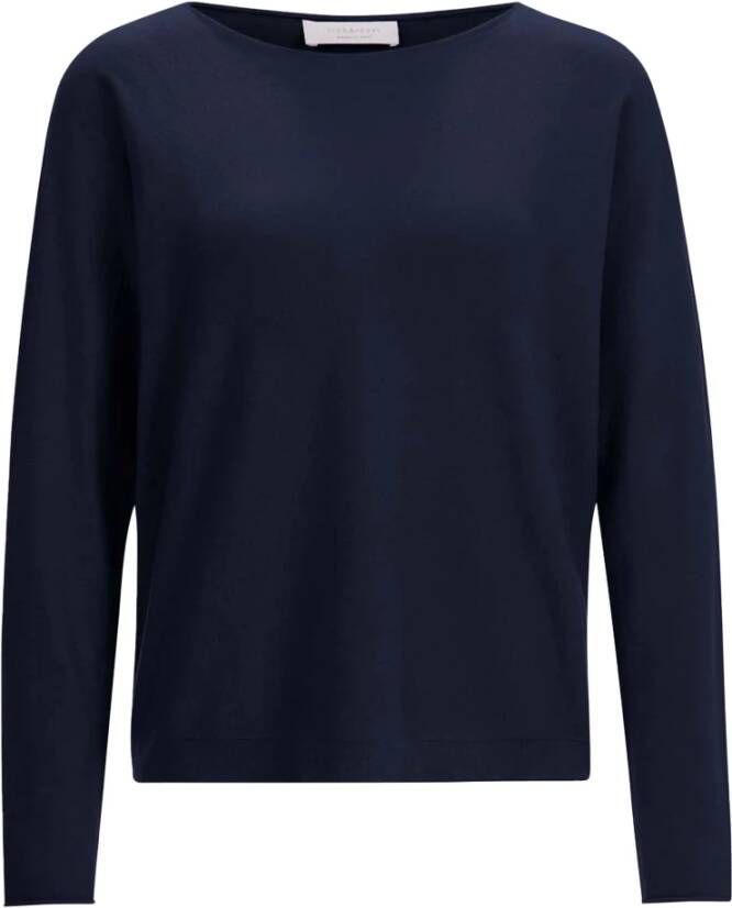 Rich & Royal Trui met ronde hals Blauw Dames