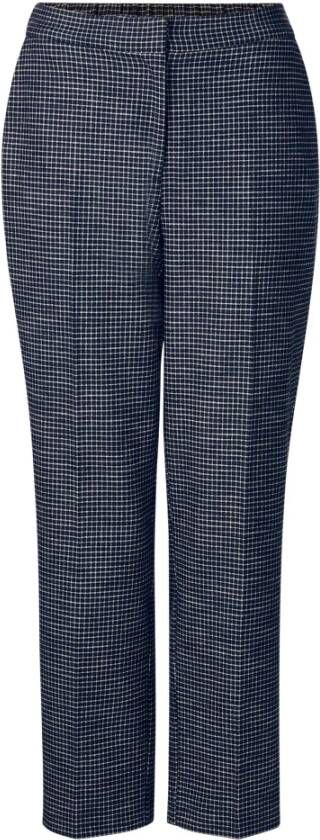 Rich & Royal Broek met geruit patroon Blue Dames