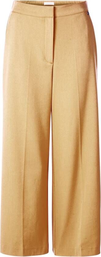 Rich & Royal Stijlvolle Culotte Broek Yellow Dames