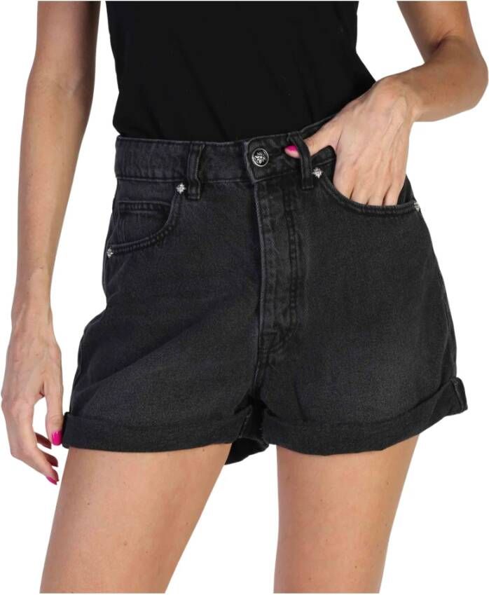 Richmond Denim Shorts Zwart Dames