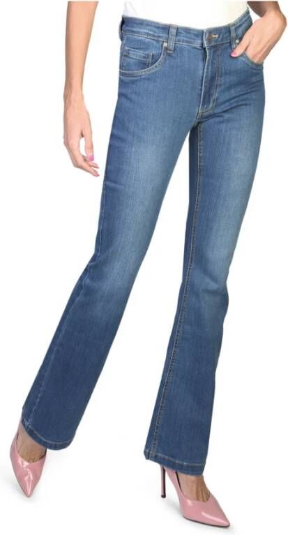 Richmond Ritssluiting 5-Pocket Katoenen Jeans Blue Dames