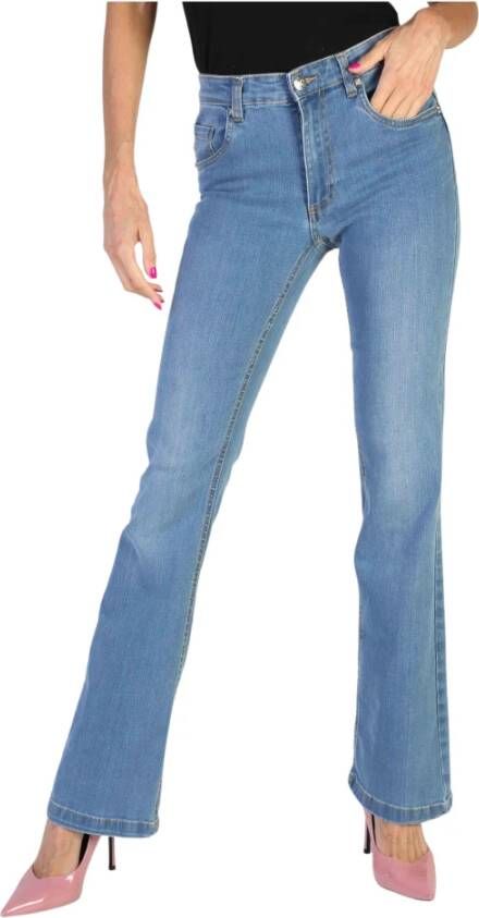 Richmond Lente Zomer Dames Jeans met Ritssluiting Blauw Dames